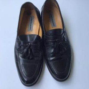 Men Johnson & Murphy Dress Shoe 8 1/2 Black